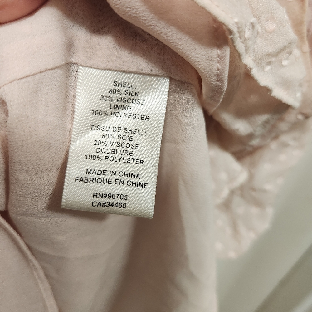 Rebecca taylor silk blend top size 14 - Picture 7 of 7